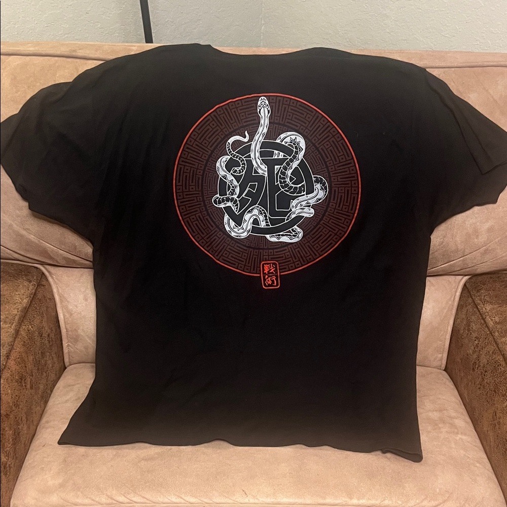 Iron Maiden Black Samurai Graphic Tee - Picture 4 of 4